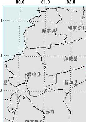 2   参考位置: 新疆维吾尔自治区阿克苏地区新和县,拜城县交界