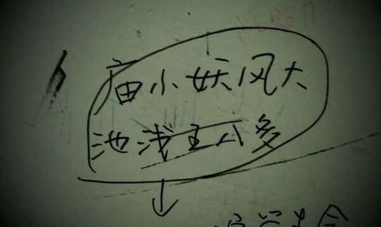 有的是无意识的漫言,有的是即兴搞笑的歪诗,有的是心中愤懑的呐喊,有